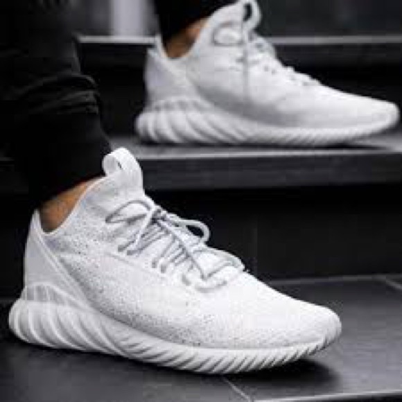 adidas tubular doom sock white